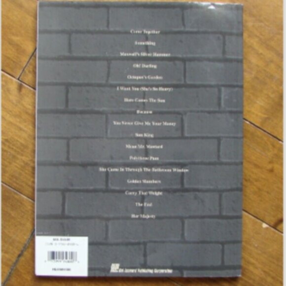 The Beatles Abbey Road Guitar Notes Tab Sheet Music Song Book Vocals - Picture 5 of 5